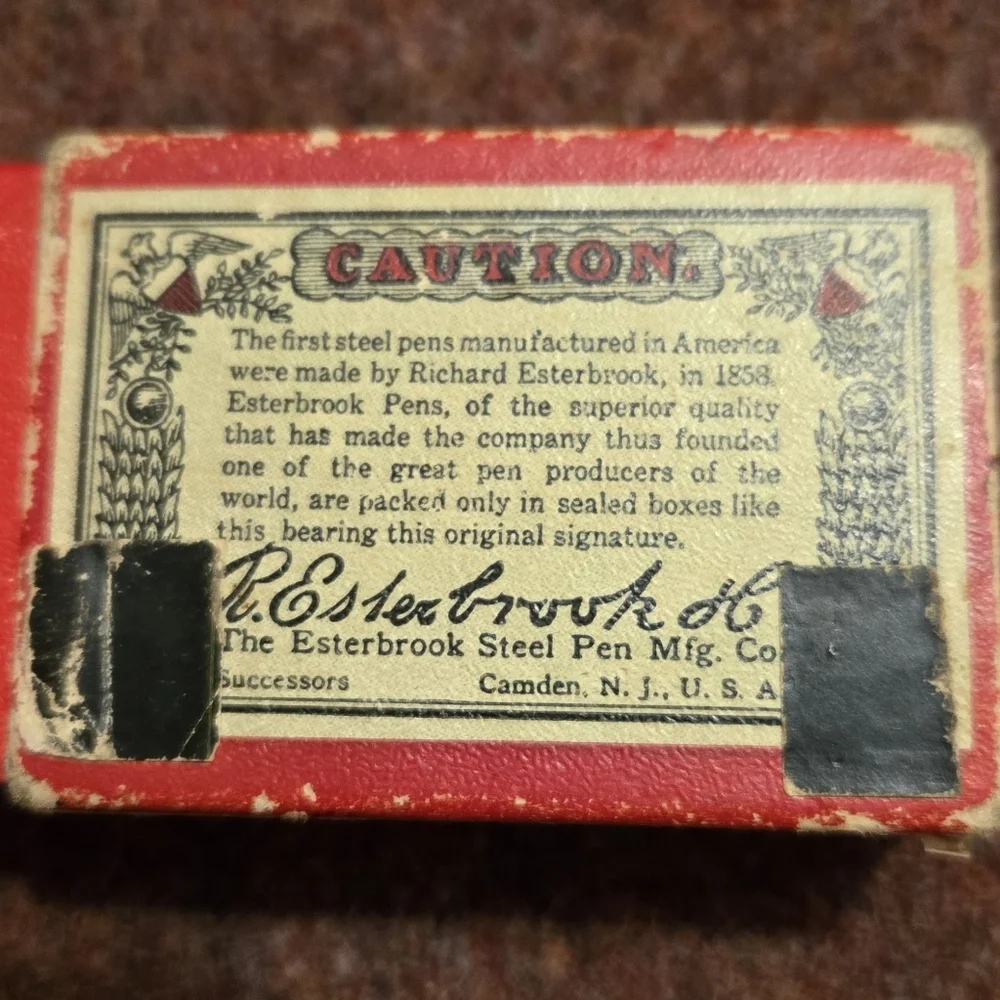 R. Esterbrook Fountain Pen Tips In Box - Picture 4 of 4